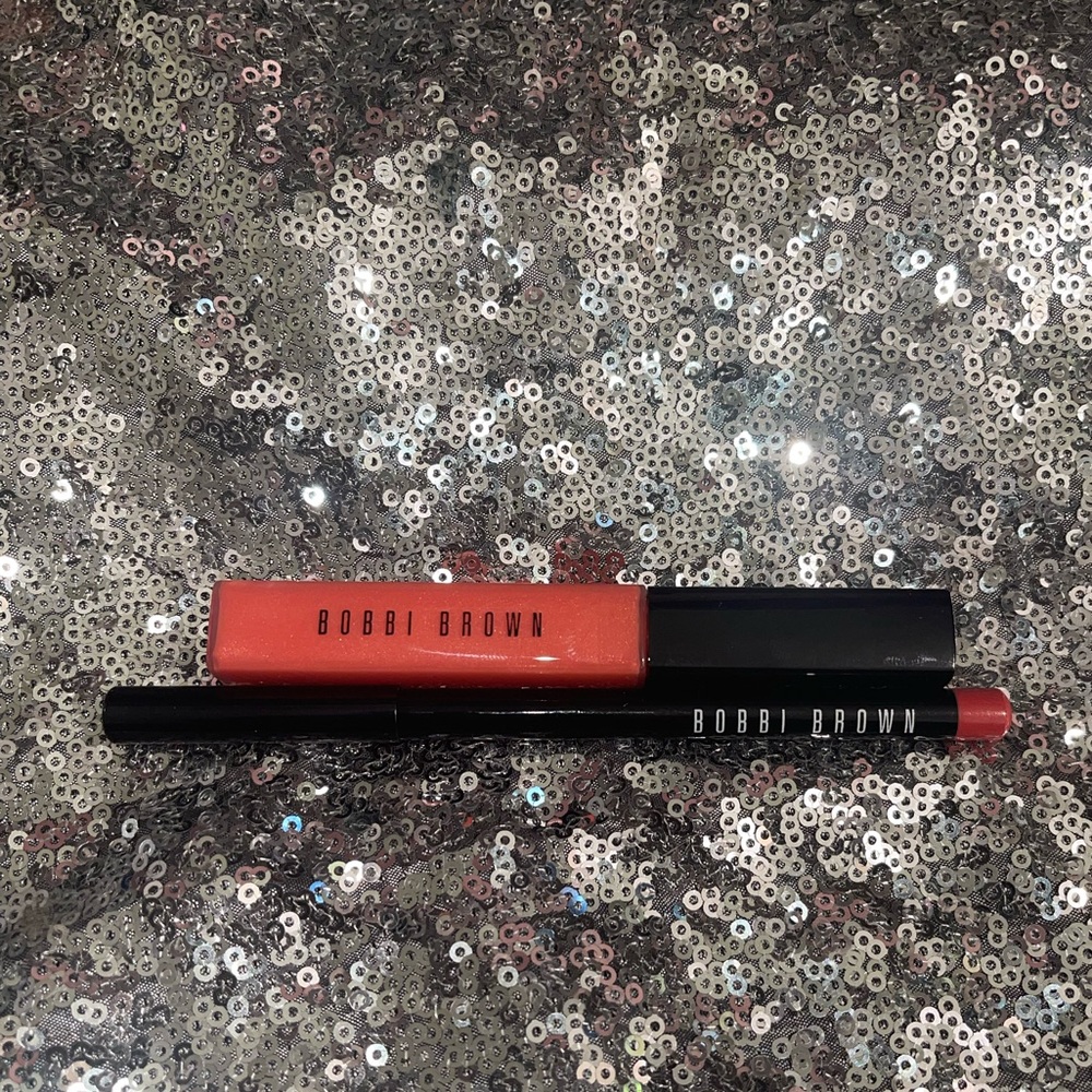 Bobbi Brown - lip gloss and lip pencil set